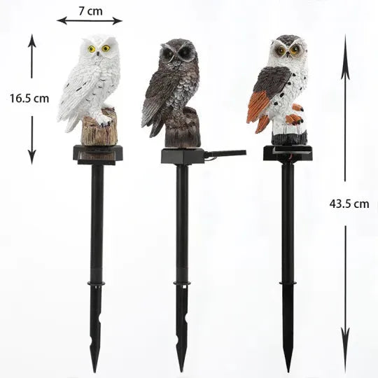 🔥 Holiday Special 50% OFF 🔥 Waterproof Solar Owl Light