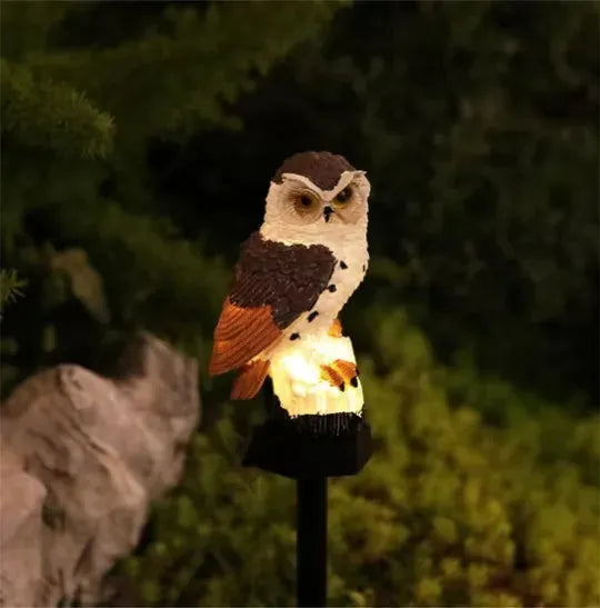 🔥 Holiday Special 50% OFF 🔥 Waterproof Solar Owl Light