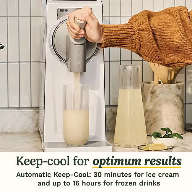 6-in-1 Frozen Dessert Maker | Soft Serve Ice Cream, Slushie, Sorbet & Frozen Drink Machine with Auto