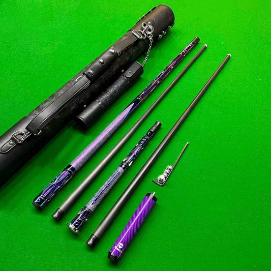 Metal Pool Cue Play cue sticks + Jump Cue with Cue Bag Full Set