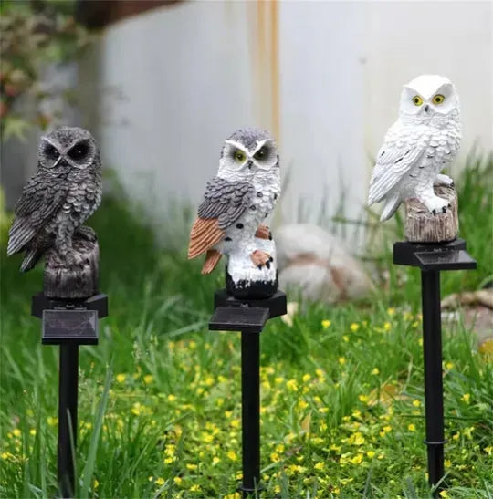 🔥 Holiday Special 50% OFF 🔥 Waterproof Solar Owl Light